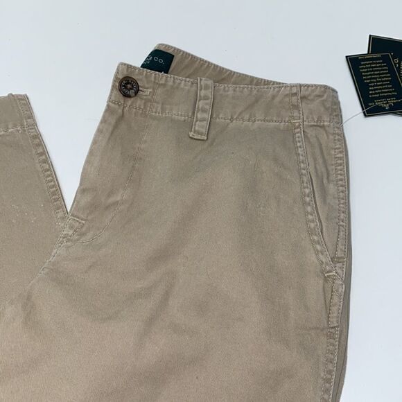 🔥LAUREN JENAS CO RALP LAUREN NEWBURYPORT CHINO PANTS SZ 4P New - Picture 2 of 8